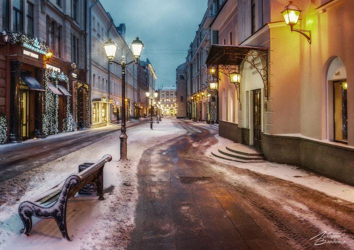 Москва в рождественской сказке