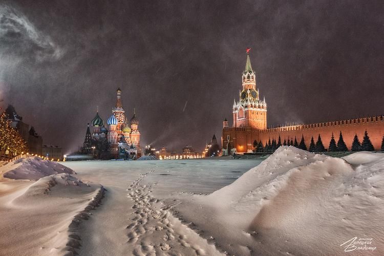 Новогодние впечатления в Москве