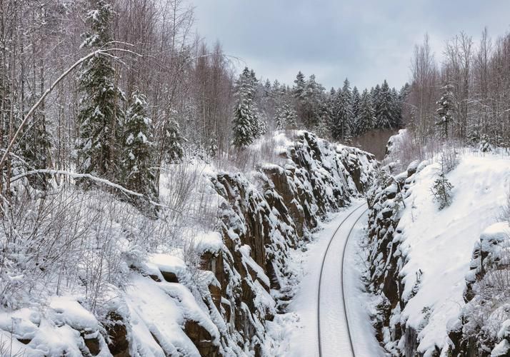 Пейзажи, что не забудешь: ретропоезд, Рускеала, водопады
